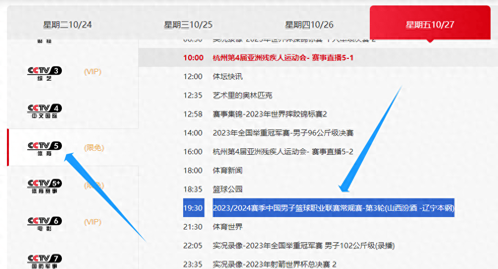 咪咕、央视CCTV5频道都安排CBA直播！j9九游会真人游戏今晚有男篮直播比赛吗？(图2)